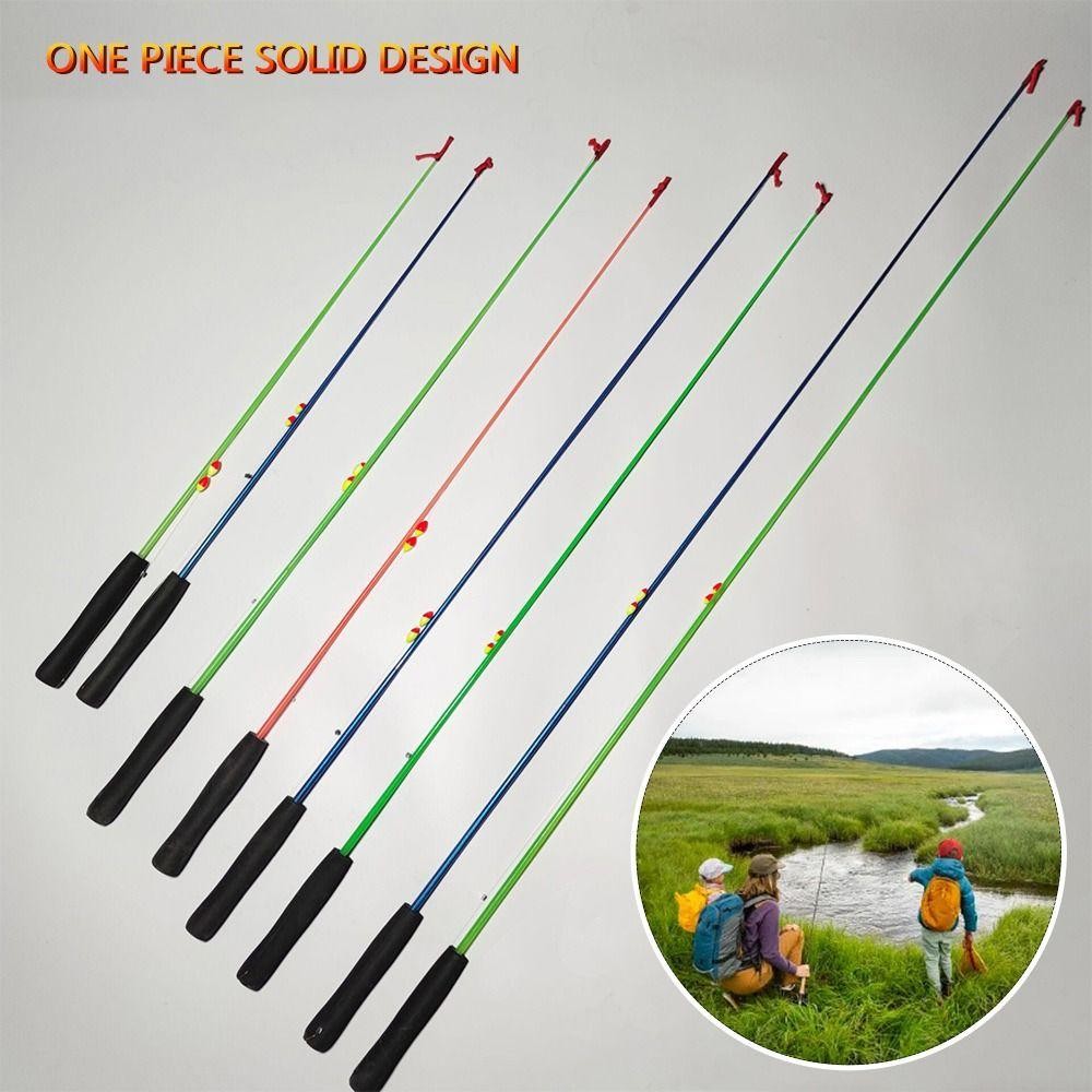 Bộ cần câu cá SLICELLIFE sợi thủy tinh/carbon, cần đúc kính thiên văn, combo đầy đủ cho trẻ em