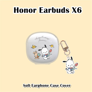 [imamura] Dành Cho Tai Nghe Honor Tai Nghe X6 Vỏ Tai Nghe Hoạt Hình Họa Tiết Anime Vỏ Silicon Mềm