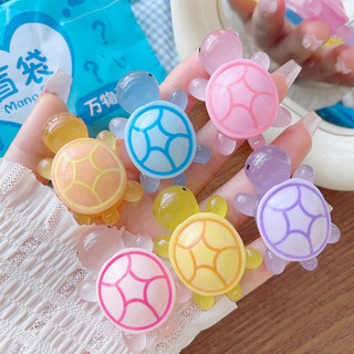 Túi mù rùa Mini phát sáng trong bóng tối - Trang trí sưu tập bằng nhựa bền, các loại kích cỡ 2-4,8cm cho bàn làm việc / bể cá, Quà tặng bất ngờ bằng đèn ngủ bí ẩn