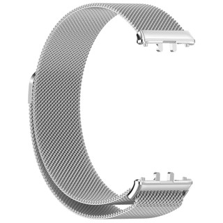 Dành cho Samsung Galaxy Fit 3 Fit3 2in1 Dây đeo Milanese bằng thép không gỉ kim loại + 3 miếng bảo vệ màn hình HD chống trầy xước