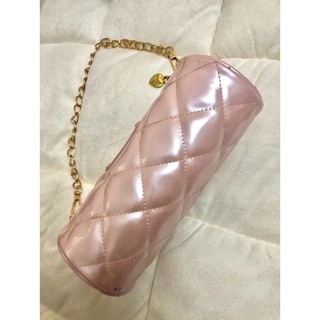 Thời Trung Cổ hello kitty Màu Hồng Trống Túi Thiết Kế Niche Túi Dễ Thương Giai Điệu Một Vai Thời Trang 9.13 RLHB