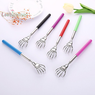 [Lostcorner] Dụng cụ cào lưng bằng thép không gỉ Dụng cụ cào lưng bằng kính thiên văn cho ông già Dễ dàng Massage Thư giãn Ông già Sản phẩm sức khỏe vui vẻ [Mới]
