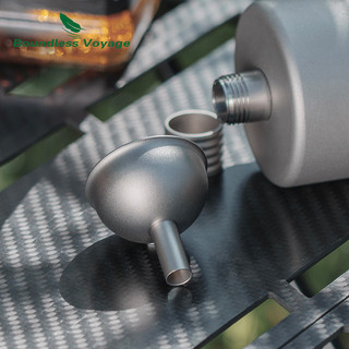 Boundless Voyage Mini Titan Phễu Flagon Phụ Kiện Phễu Nhà Bếp Đa Năng Để Chuyển Chất Lỏng, Chất Lỏng, Dầu Ăn