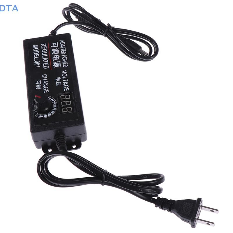 DTA 3-12V 5A Biến áp có thể điều chỉnh AC / Bộ chuyển đổi nguồn điện Hiển thị PO