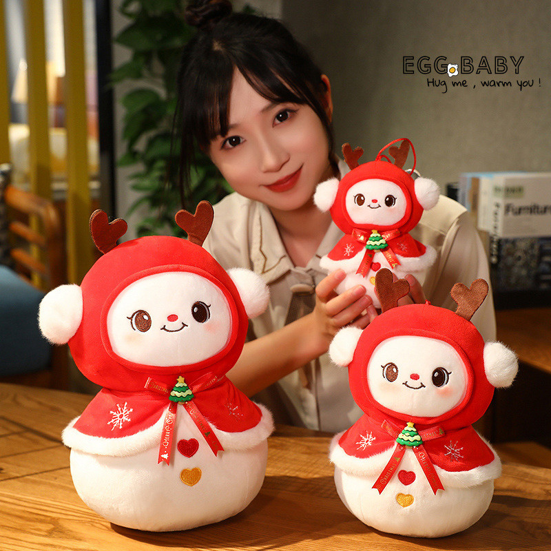 Quà Tặng Giáng Sinh Series Sang Trọng Đồ Chơi Trái Cây An Toàn Ông Già Noel Nai Sừng Tấm Cây Giáng Sinh Búp Bê Ngày Lễ Dễ Thương Quà Tặng Cho Bạn Bè Trang Trí Ngày Lễ