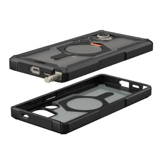 Hộp giá đỡ từ tính chuyên nghiệp UAG Plasma XTE Samsung Galaxy S24 Super S23 Plus Vỏ giáp rắn chống sốc chính hãng. Thu hút từ tính.