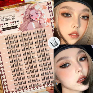 Diy Lash Extension Lash 10-12mm Mix Wispy Mi Lông Mi Lông Tơ Cụm Lông Mi