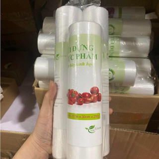 Set 3 cuộn túi đựng thực phẩm trong suốt nhiều kích thước tiện dụng #A218