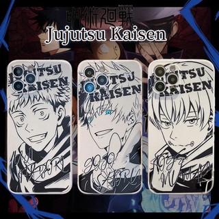 Ốp điện thoại hoạt hình Anime Jujutsu Kaisen Gojo Satoru Ryomen Sukuna cho Samsung Galaxy A10 A11 A31 A51 A71 A21S A50 A30 A32 A52 A72 A02S A02 A03S A22 A42 A12 A03