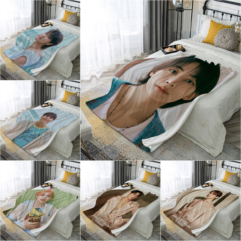 Seventeen Chăn Flannel In Một Mặt Chăn Flannel Điều Hòa Không Khí Chăn