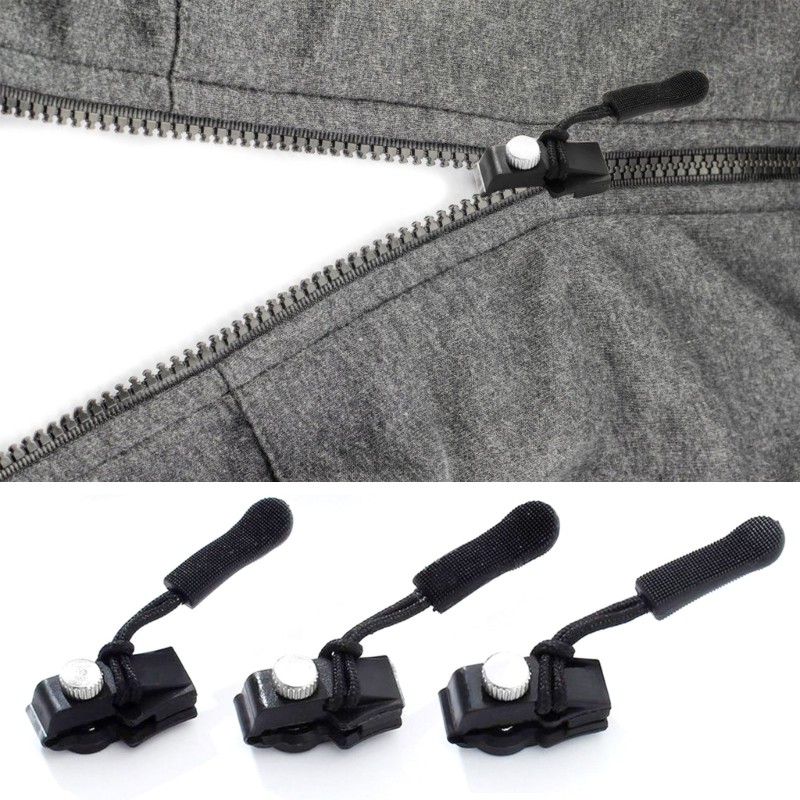PCF * 6 12 Cái Nhanh Dây Kéo Fixer Có Thể Điều Chỉnh Dây Kéo Công Cụ Sửa Chữa Dễ Dàng Lắp Đặt