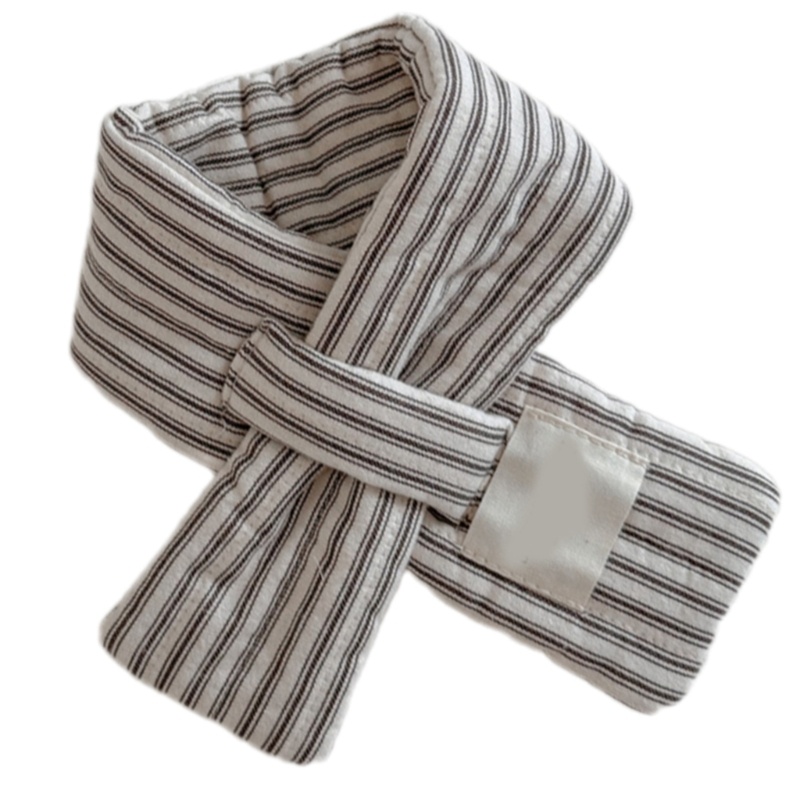 Dasbsug Unisex Trẻ Em Cổ Khăn Cotton Ấm Cổ Thoải Mái Dài Giảm Thanh Cho Bé Trai Bé Gái