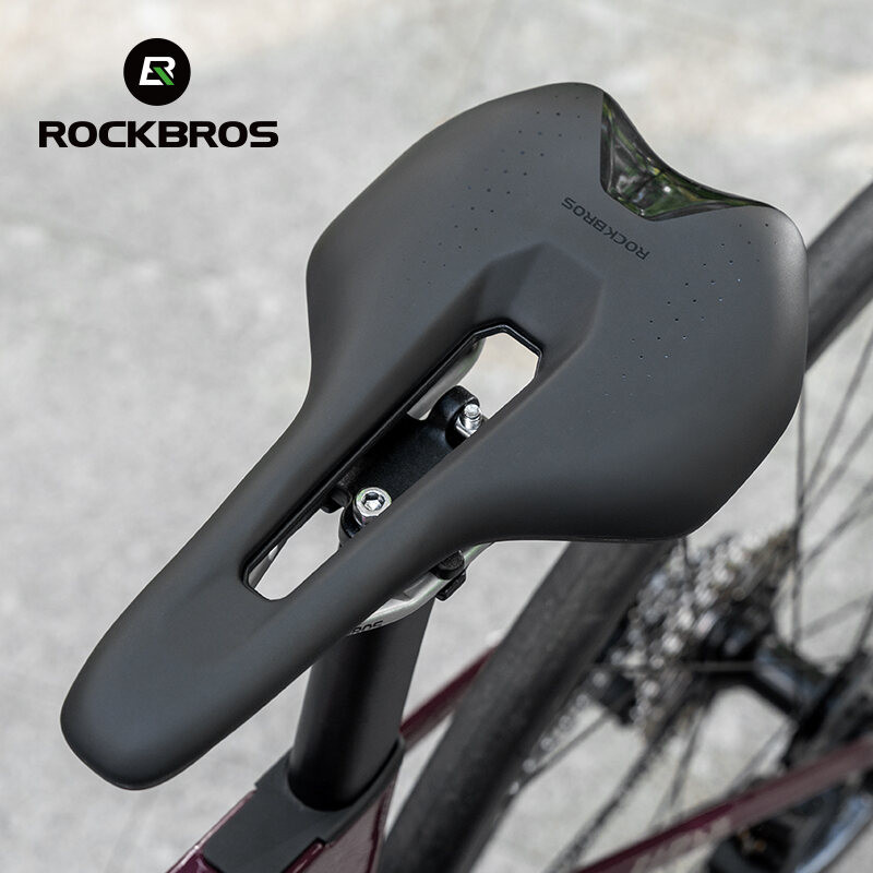 Rockbros Yên Xe Đạp Thoải Mái Nhẹ Chống Sốc MTB Xe Đạp Đường Bộ Đệm Ghế Thiết Kế Rỗng Thiết Bị Đi Xe Đạp Bền Đẹp
