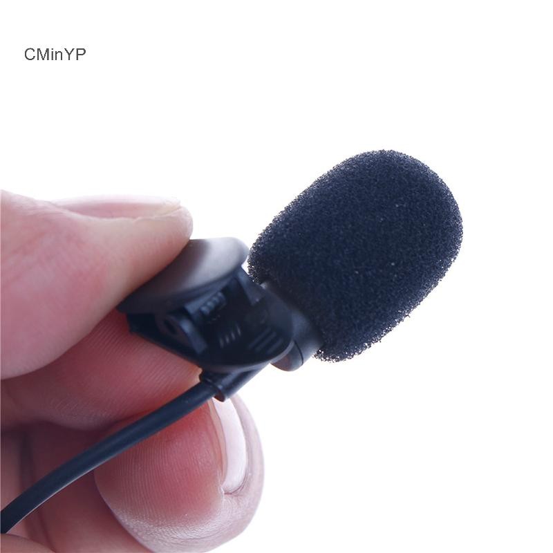 Cyp 3.5mm Studio Speech Mic Micro Clip cho PC Desktop Notebook 1.5M Glory