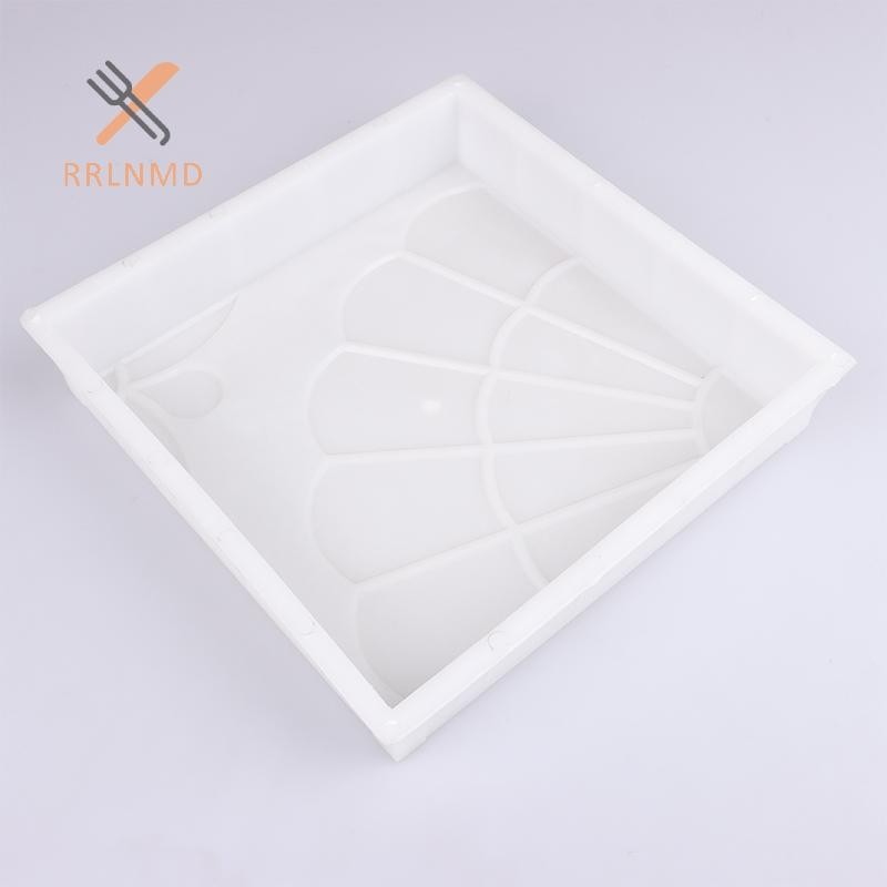 Rrlnmd Diy Path Maker Khuôn bê tông Khuôn vỉa hè sân vườn Khuôn đường lối lát gạch khuôn MỚI