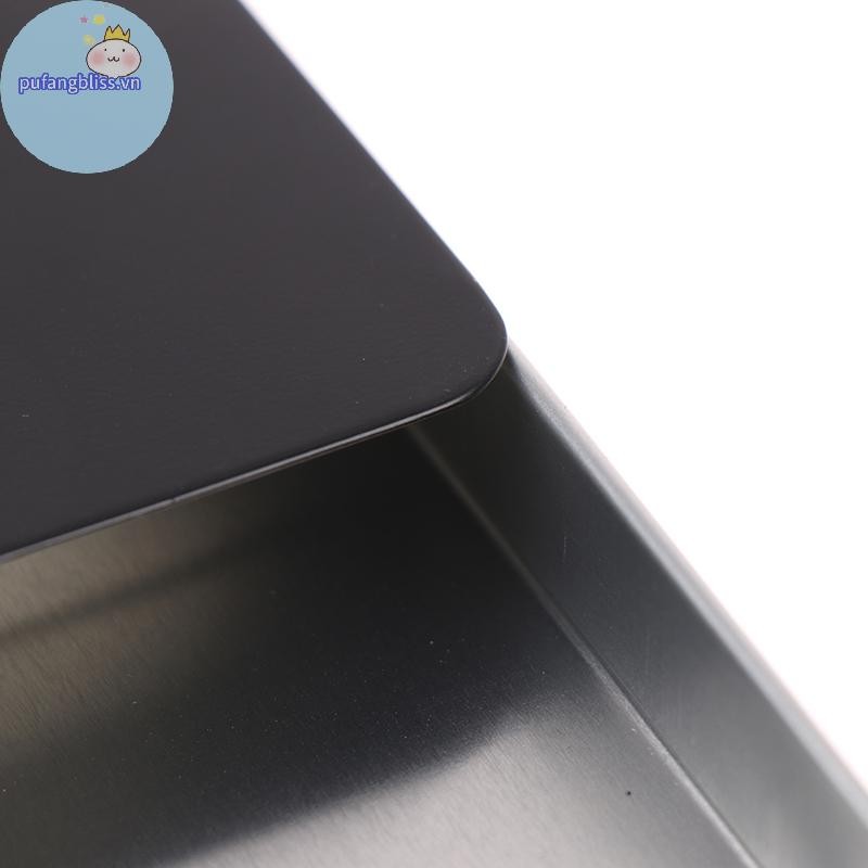 Pufangbliss 80 * 50 * 15mm Hộp Sắt Trượt Bao Hộp Bảo Quản Hộp Thiếc Di Động Hộp Đựng VN