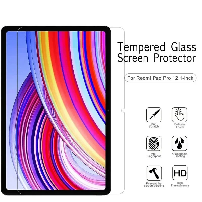 Phim Kính Cường Lực Cho Redmi Pad Pro 12.1 Inch 2024 9H HD Chống Trầy Xước Xiaomi POCO Pad 12.1 "Phim Bảo Vệ Màn Hình