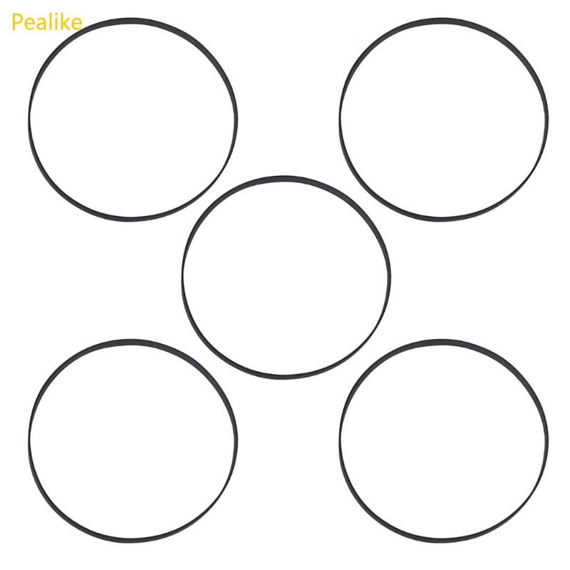 Pealike 5 Chiếc Đai Cao Su Kích Thước 41-190mm Chiều Rộng 1 2mm Cho Máy Ghi CDROM Máy Video