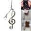 YOI Sweet Musical Note Hợp Kim Móc Khóa Túi Dễ Thương Quyến Rũ Phụ Kiện Điện Thoại Bé Gái