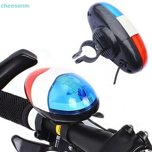 Cheenm 6 LED 4 Âm Thanh Xe Đạp Đèn Ô Tô Điện Tử Sừng Còi Còi Cho Trẻ Em Xe Đạp Xe Tay Ga Xe Đạp Phụ Kiện Đèn VN