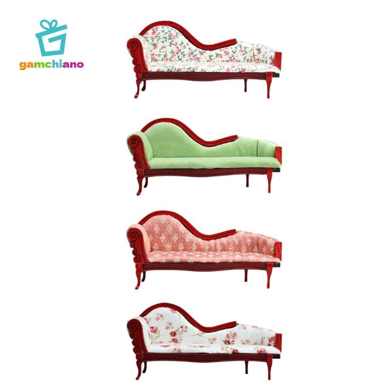 Gamchiano Tỉ Lệ 1: 12 Nhà Búp Bê Mini Sofa Mô Phỏng Nội Thất Nhà Búp Bê Cho Phòng Mini