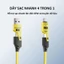 Cáp sạc nhanh 4 trong 1 [1.5M] Cáp Usb Type C cho dây cáp sạc Usb C Cáp sạc xe hơi tương thích rộng rãi cho ios / Type c