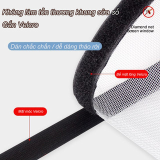 Màn Chống Muỗi Cửa Sổ Khóa Kéo - Lưới Dày Chống Côn Trùng! Dễ Lắp Đặt & Sử Dụng, Bảo Vệ Sức Khỏe.
