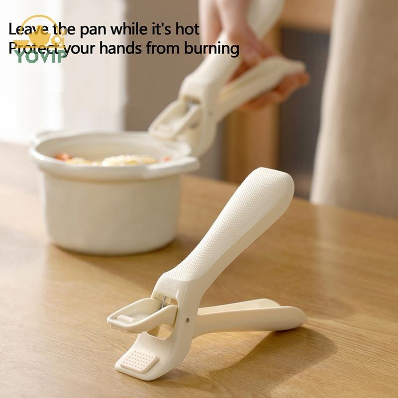 YOVIP Chống bỏng Kẹp Nhà Bếp Silicon Chống Bỏng Đĩa Bát Đĩa Nồi Chống Nóng Kẹp Nâng Phụ Kiện Nhà Bếp Tiện Ích ﻿2024 VN