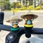 Panda Bubu Và Yi Er Hình Xoay Tre Chuồn Chuồn Rơm Mũ Xe Trang Trí Xe Đạp Xe Máy Dễ Thương Xe Trang Trí Phụ Kiện