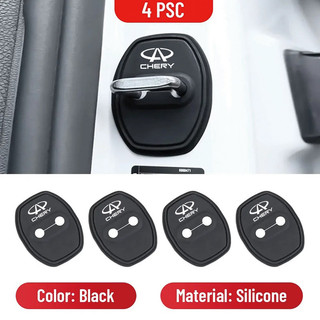 【 Sản phẩm chính hãng 1: 1 】 4 miếng dán bảo vệ khóa cửa giảm xóc cửa ô tô Chery QQ Eastar Omoda 5 Tiggo 5X 2 7 8 Pro Face