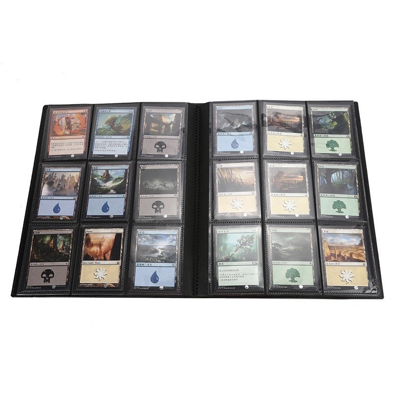 [COD] Sổ đựng card , album sưu tập thẻ bài Pokemon Yugioh Hàn quốc 9-Pocket đen 3x3 sổ card đựng thẻ túi đựng thẻ
