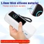 Vỏ bảo vệ NORDICLIFE, silicon di động chống bụi, Vỏ bảo vệ mềm chống sốc chất lượng cao cho ngân hàng điện Anker Zolo (25000mAh 165W) Du lịch