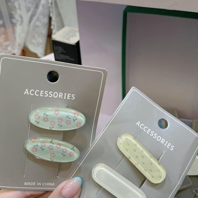 Kẹp tóc chấm bi ngọt ngào dễ thương