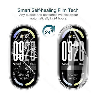 Dành Cho Xiaomi Miband 10 HD Full Coverage Film 3D Bảo Vệ Màn Hình Chống Trầy Xước Cho Xiaomi Smart Band 10 Phiên Bản Gốm Sứ