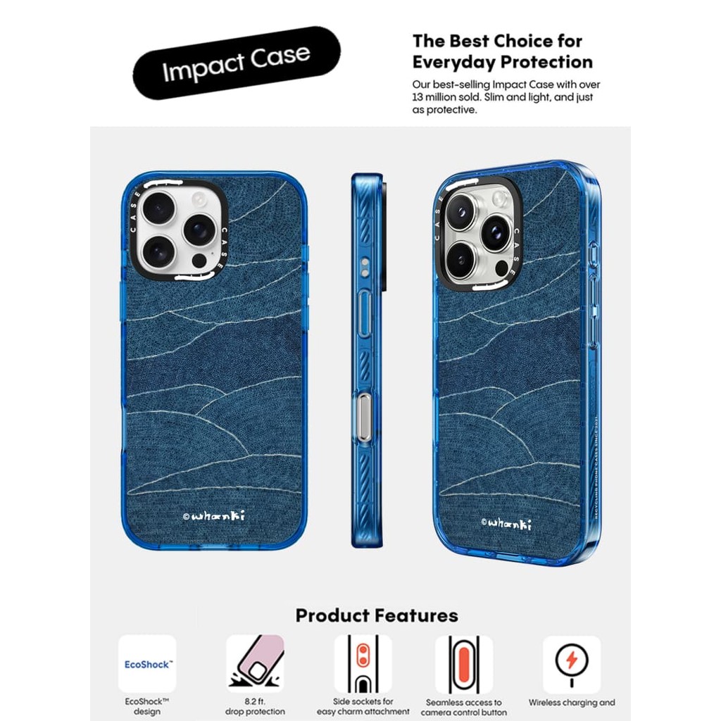 CASECASE X Nghệ Thuật Sân Vườn Ốp Lưng Bầu Trời Màu Xanh Trong Suốt Cứng Hút Từ Tính Tác Động Dành Cho Apple IPhone 12 13 14 15 16 Pro Max Plus Có Hộp