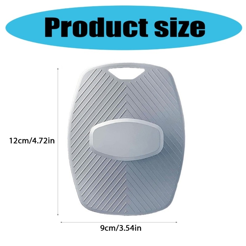 Bàn chải tắm KIKIN có lông silicon kết cấu để chà lưng và tẩy tế bào chết