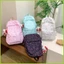 SY6 Hello Kitty College Ba Lô Dung Tích Lớn Nhẹ Thời Trang Nữ Hoạt Hình Dễ Thương Túi Đi Học YS6