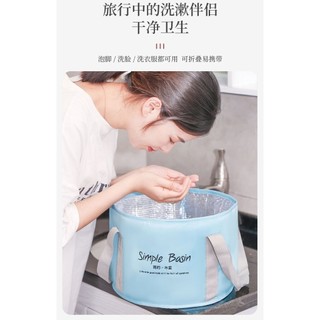 Di Động Có Thể Gập Lại Lưu Vực Nước Ngoài Trời Lưu Vực Hàng Du Lịch Chân Túi Tắm Du Lịch Chậu Rửa Rửa Chậu Rửa Chân Xô URWP