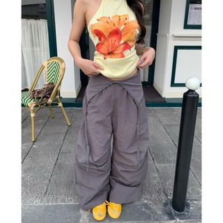 Quần nhảy dù mới phong cách đường phố Mỹ, dáng rộng, chất lượng cao