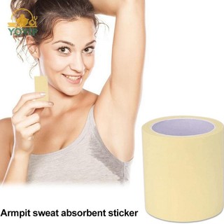 YOVIP 1 Cuộn Miếng Lót Mồ Hôi Nách Dùng Một Lần Trong Suốt Nách Chống Mồ Hôi Miếng Dán VN