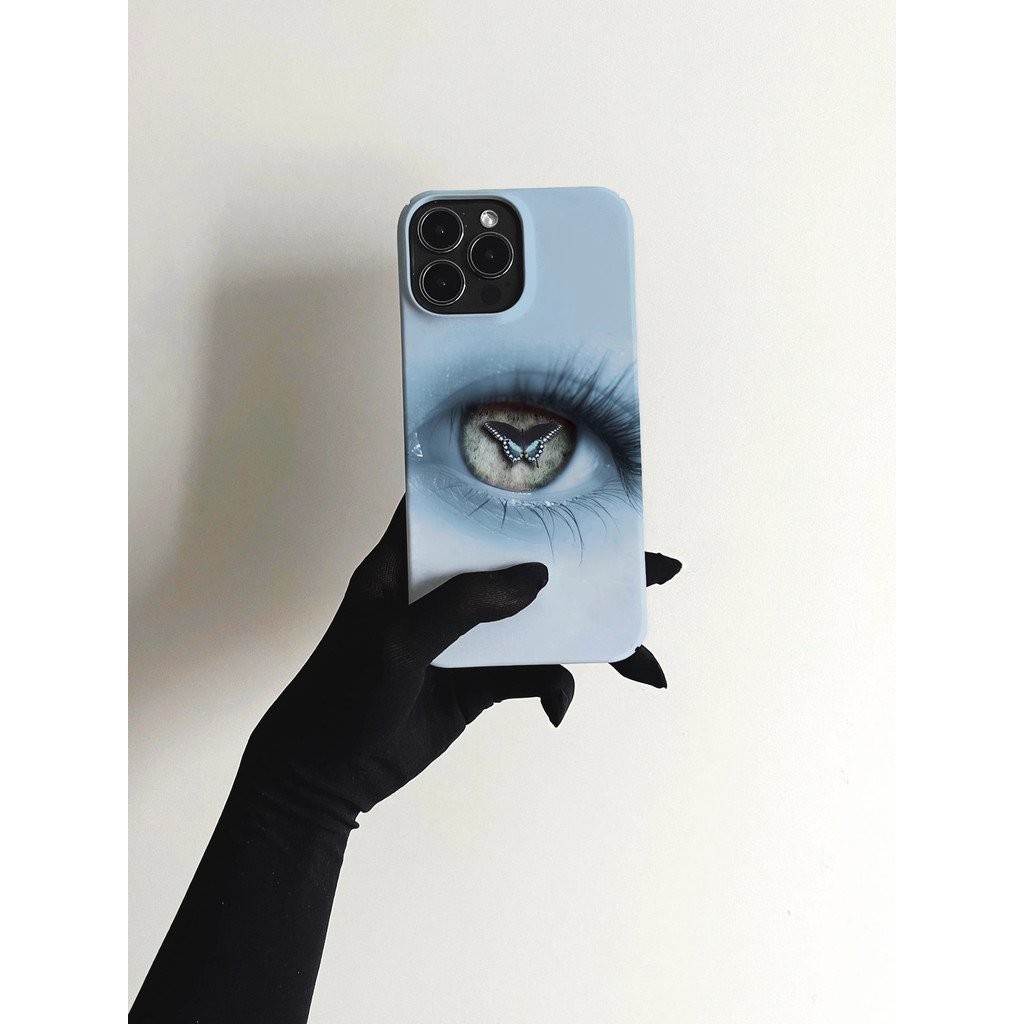 Ốp Điện Thoại Bướm MIM QYJS Thích Hợp Cho IPhone X XS XR XSMAX 11 12 PRO 13 14 15 16 ProMax 16 15 14 PLUS Phong Cách Hợp Thời Trang Nghệ Thuật Độc Đáo Cao Cấp Phong Cách Mới 8ZYS
