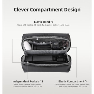 Dành cho túi đựng DJI OSMO 360 / Pocket 4 / 3, túi đựng máy ảnh thể thao, túi đeo chéo, phụ kiện máy ảnh lưu trữ kỹ thuật số