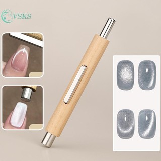 Chenlongshang 3 Trong 1 Nam Châm Mắt Đa Năng Cho Móng Tay Nghệ Thuật Dày Mạnh Từ Dính Hình Trụ Lớn Từ Dụng Cụ Làm Móng Tay DIY EN