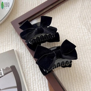 Kẹp tóc nhung nơ hình mũ, tạo kiểu tóc dày xoăn cho phụ nữ