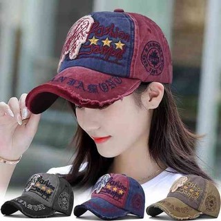 Mũ bóng chày nam nữ từ denim cotton nguyên chất, thời trang, chống nắng tốt cho các hoạt động ngoài trời và đường phố.