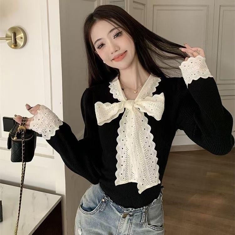 Áo thu đông nữ dài tay thiết kế cách điệu hottrend phong cách trẻ trung sang trọng hàng QCCC MT33 SP357