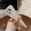 Dành Cho OPPO Reno 14 13 11 10 9 8 7 6 5 Pro Plus 5K 5G Reno14 Ốp Điện Thoại Trắng Mờ Mờ Mỏng Đơn Giản Kinh Doanh Trơn Trong Suốt Vỏ Mềm Ốp Lưng
