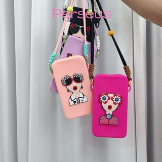 Túi đựng điện thoại di động MEGOCE, Túi đeo chéo điện thoại chống nước đa chức năng, Ví đựng tiền xu silicon dung tích lớn di động