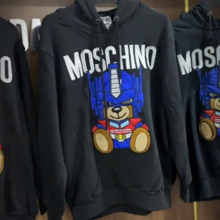 Áo Hoodie Mô Chi Nô Gấu Mũ Xanh KCloset Áo Nỉ, Áo Sweter Dày Dặn Dáng Rộng Nam Nữ NA967