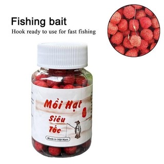 3 lo. 5 lo. Mồi câu cá dạng hạt siêu tốc chuyên các loại cá nước ngọt